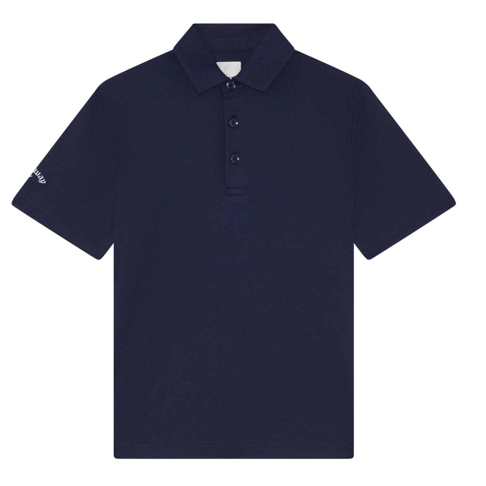 Callaway Solid junior detské polo, peacoat