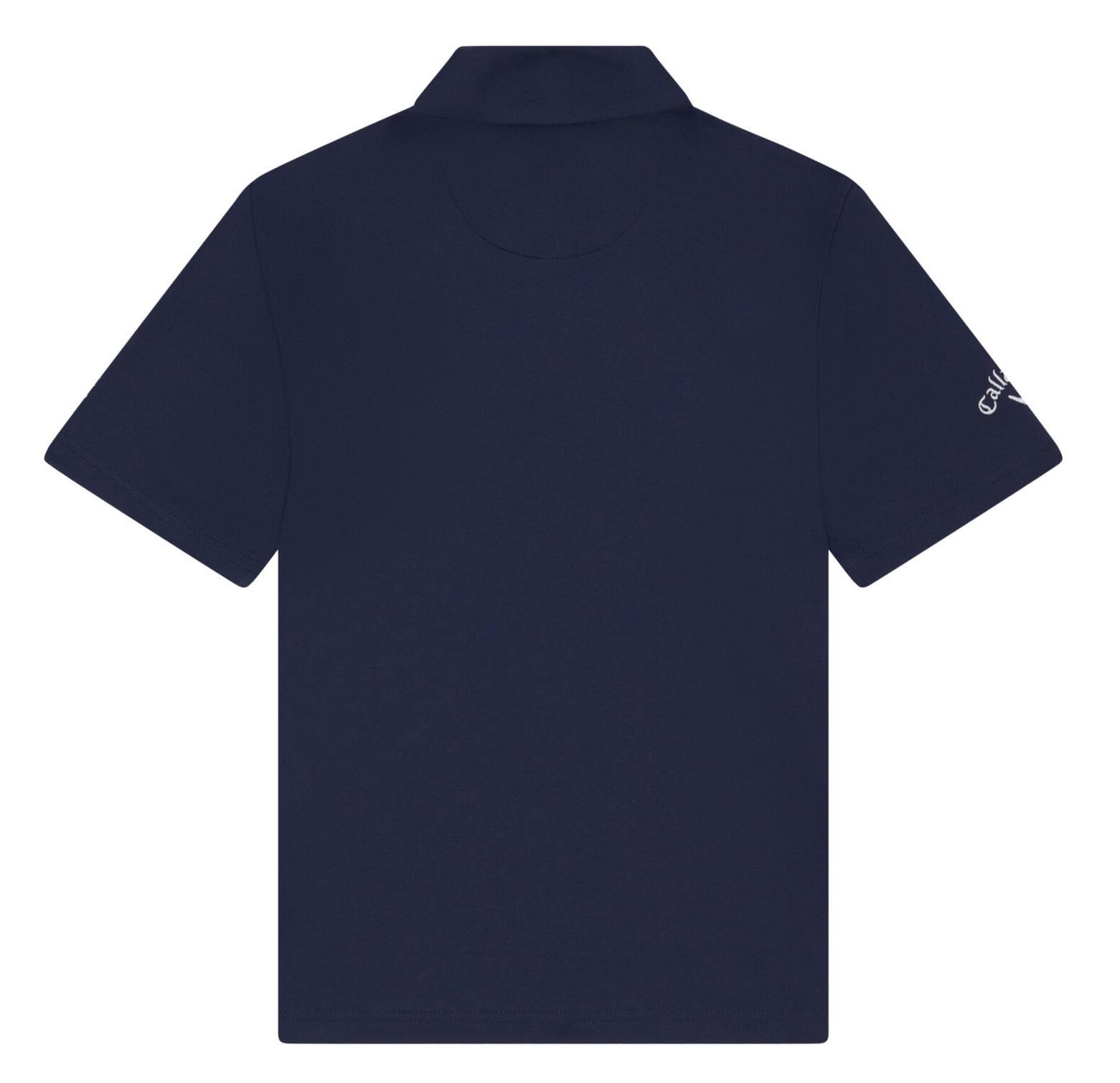 Callaway Solid junior detské polo, peacoat