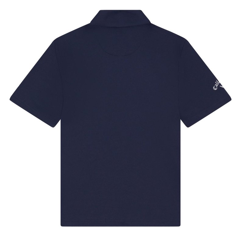 Callaway Solid junior detské polo, peacoat