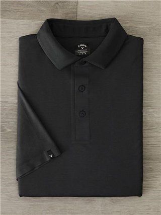 Callaway Premium Jacquard pánske polo, caviar