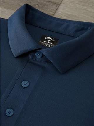 Callaway Premium Jacquard pánske polo, peacoat