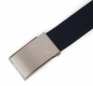 Callaway Cut To Fit Solid Webbed dámsky opasok, peacoat, OS