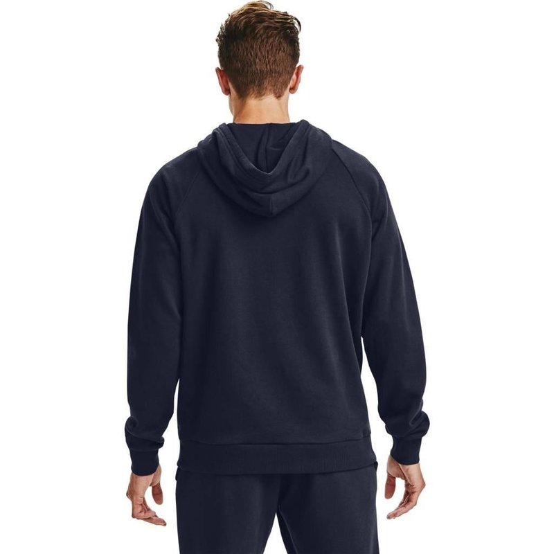 Under Armour Rival Fleece Big Logo pánska mikina, midnight navy