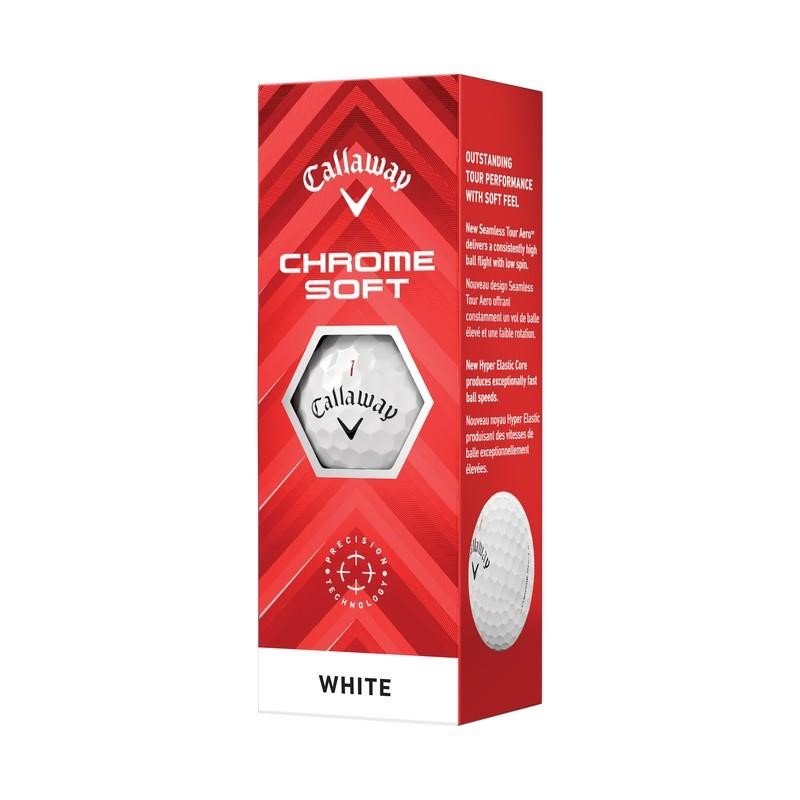 Callaway Chrome Soft golfové loptičky 2024