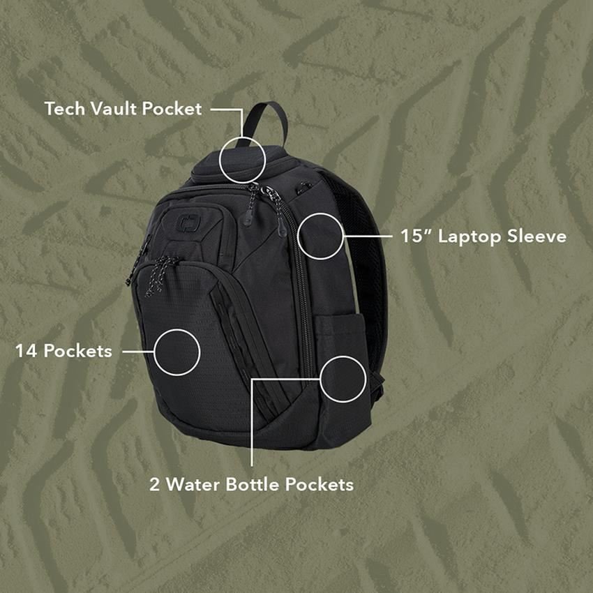 Ogio Renegade Rustler batoh 15L, mineral blue