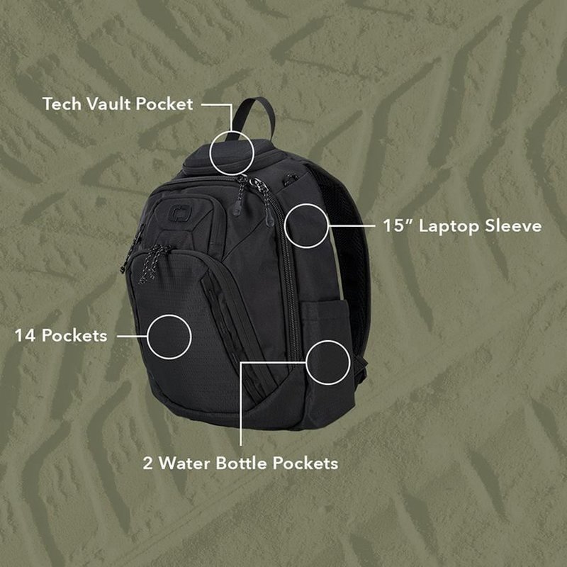 Ogio Renegade Rustler batoh 15L, mineral blue