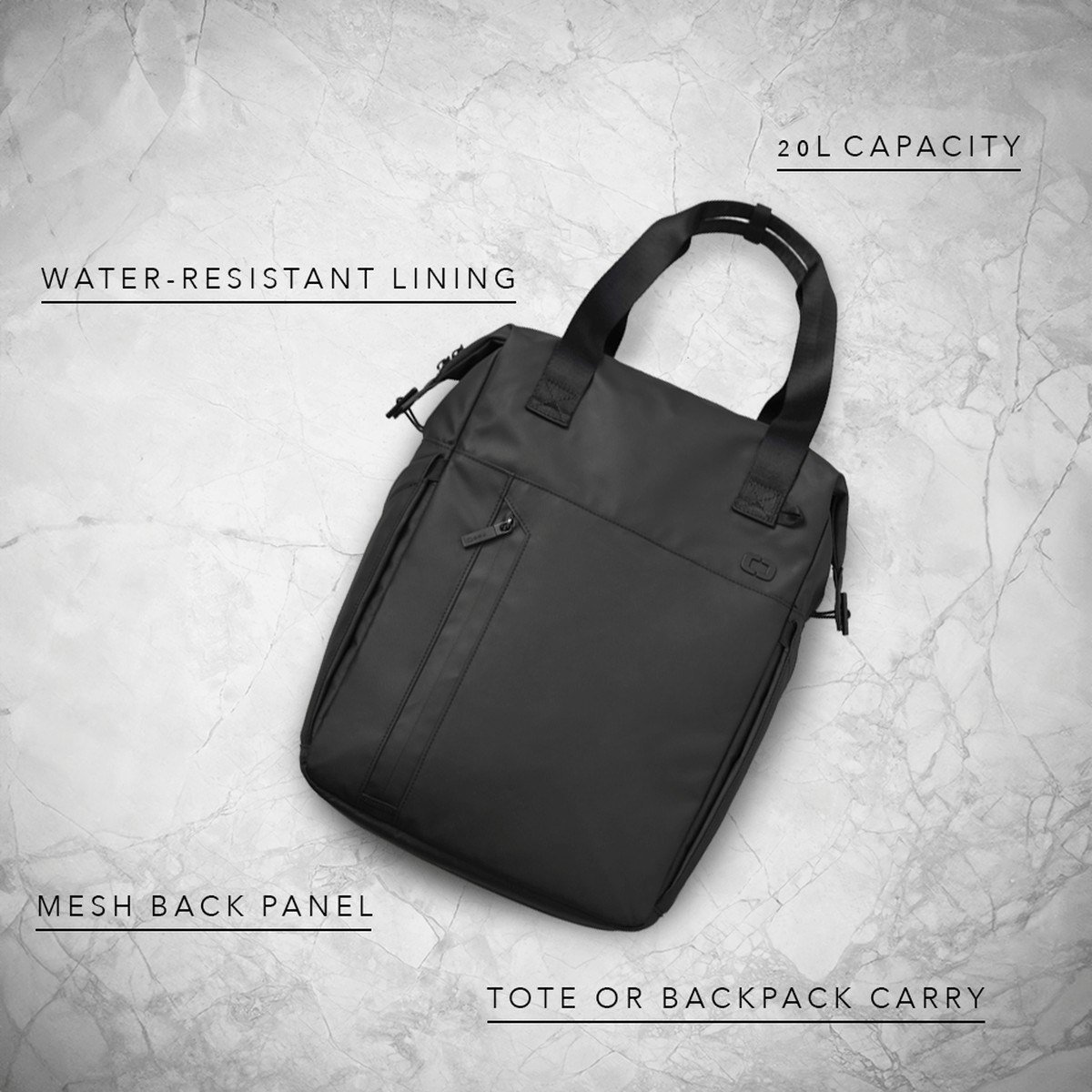 Ogio Ogio Pace Pro Cooler Tote 20L taška, čierna