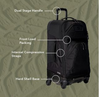 Ogio Renegade 26" 4-Wheel Travel Bag 52L cestovná taška