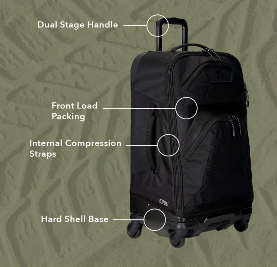 Ogio Renegade 26" 4-Wheel Travel Bag 52L taška, navy abyss