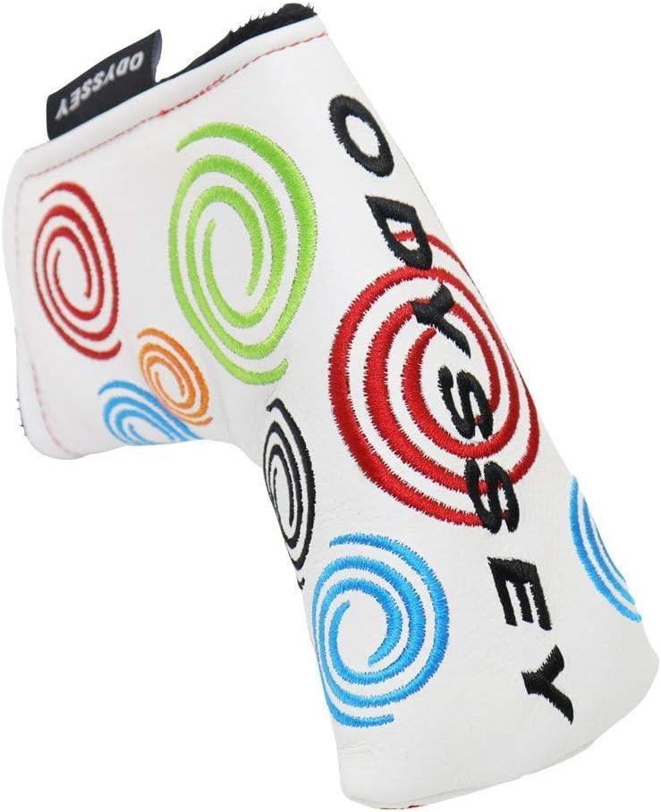 Odyssey Tour Swirl kryt hlavy puttra, biely, BLADE