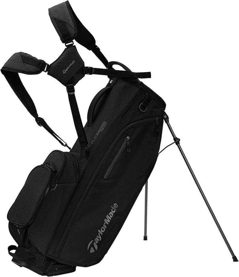 TaylorMade FlexTech Crossover stand bag, čierny