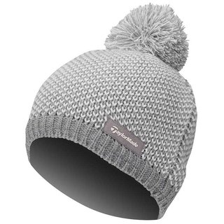 TaylorMade Beanie dámska zimná čepica, silver/ivory