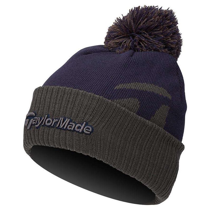 TaylorMade Bobble Beanie pánska zimná čiapka, navy