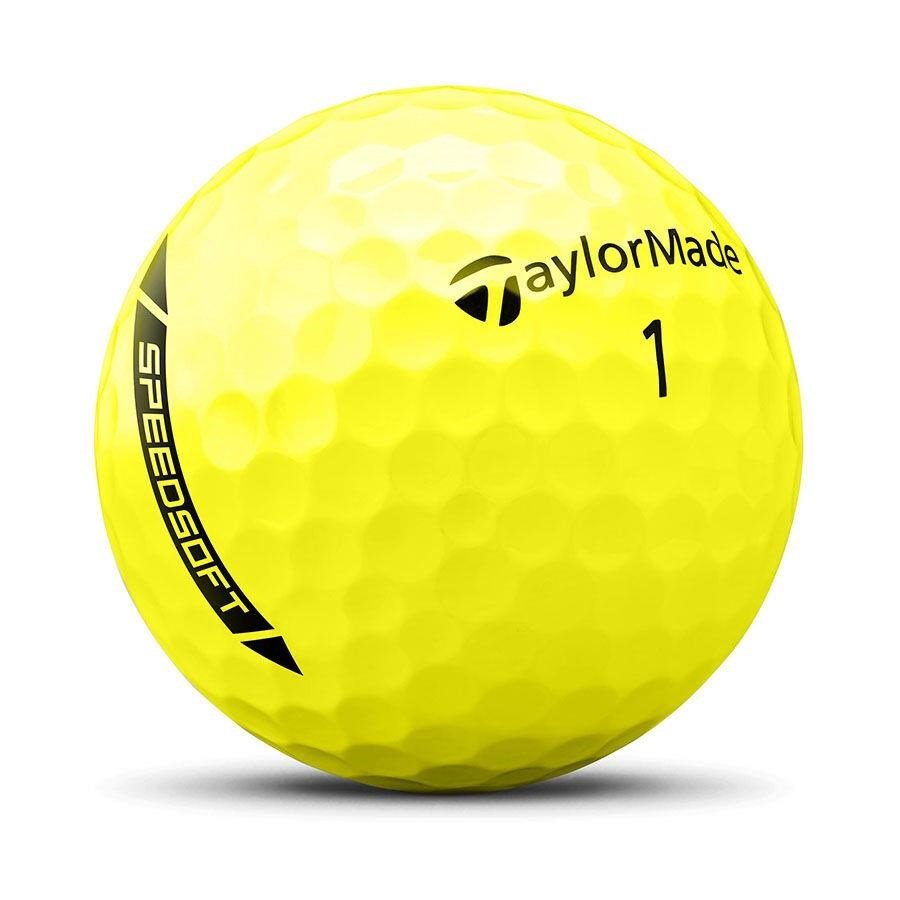 TaylorMade SpeedSoft golfové loptičky, žlté