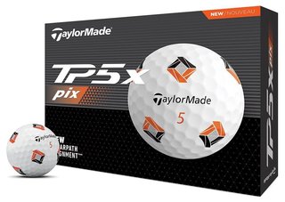 TaylorMade TP5x 24 pix 3.0 golfové loptičky