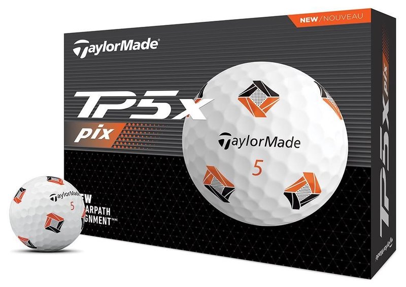 TaylorMade TP5x 24 pix 3.0 golfové loptičky