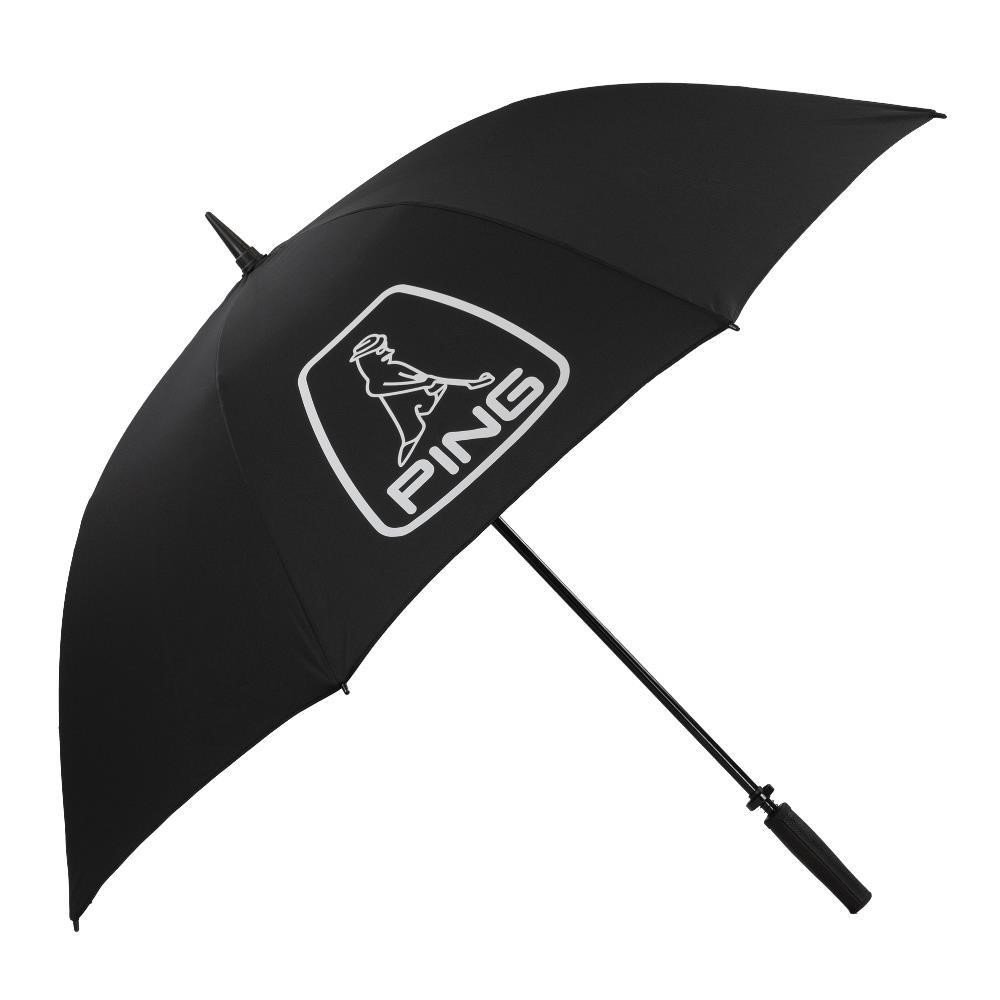 PING Golf Ping Single Canopy Mr. Ping golfový dáždnik 62", čierna