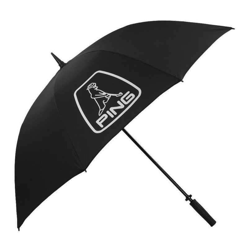 PING Golf Ping Single Canopy Mr. Ping golfový dáždnik 62", čierna