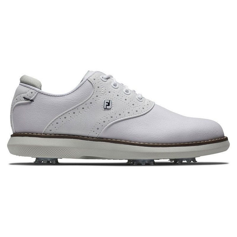 FootJoy Traditions juniorské golfové topánky 2024, biele