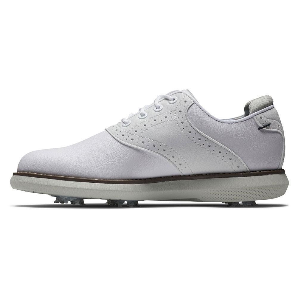 FootJoy Traditions juniorské golfové topánky 2024, biele