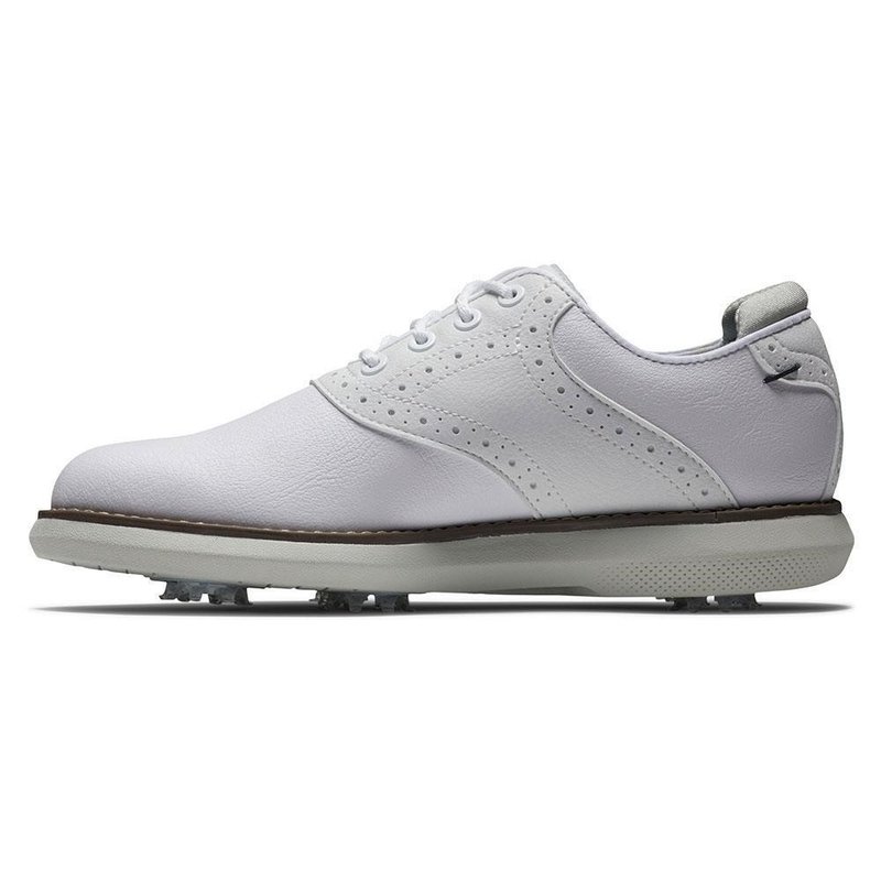 FootJoy Traditions juniorské golfové topánky 2024, biele