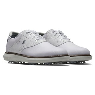 FootJoy Traditions juniorské golfové topánky 2024, biele