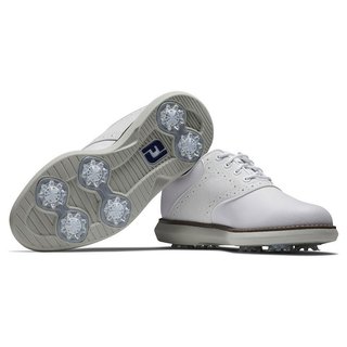 FootJoy Traditions juniorské golfové topánky 2024, biele