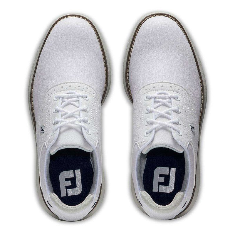 FootJoy Traditions juniorské golfové topánky 2024, biele