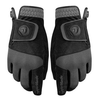 TaylorMade Rain Control dámske golfové rukavice, pár, čierna