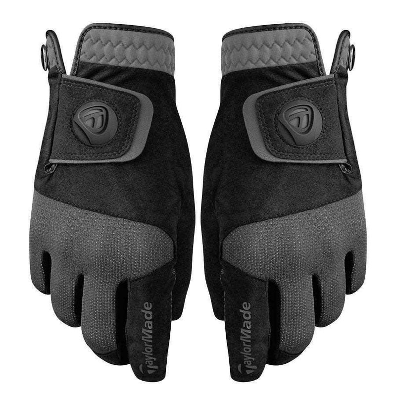 TaylorMade Rain Control dámske golfové rukavice, pár, čierna