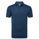 FootJoy Painted Floral Lisle pánske polo, navy