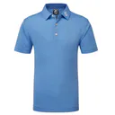 FootJoy Stretch Pique Solid detské polo, modré