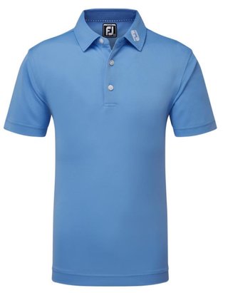 FootJoy Stretch Pique Solid detské polo, modré