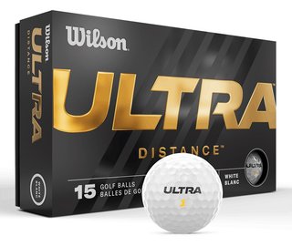 Wilson Ultra Distance golfové loptičky, 15 ks