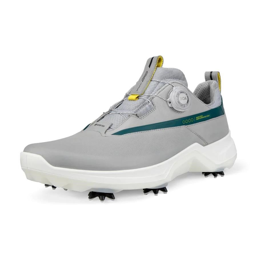 Ecco Biom G5 BOA pánske golfové topánky, sivé