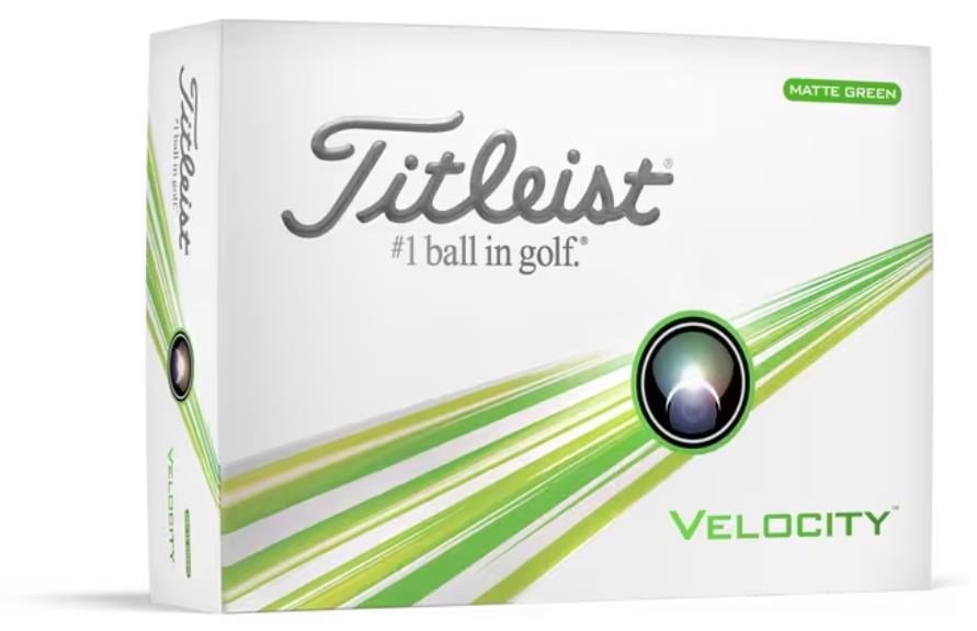 Titleist Velocity golfové loptičky 2024, zelené