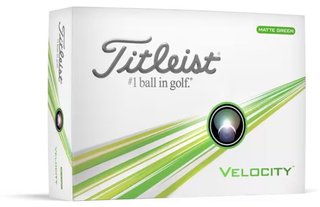 Titleist Velocity golfové loptičky 2024, zelené