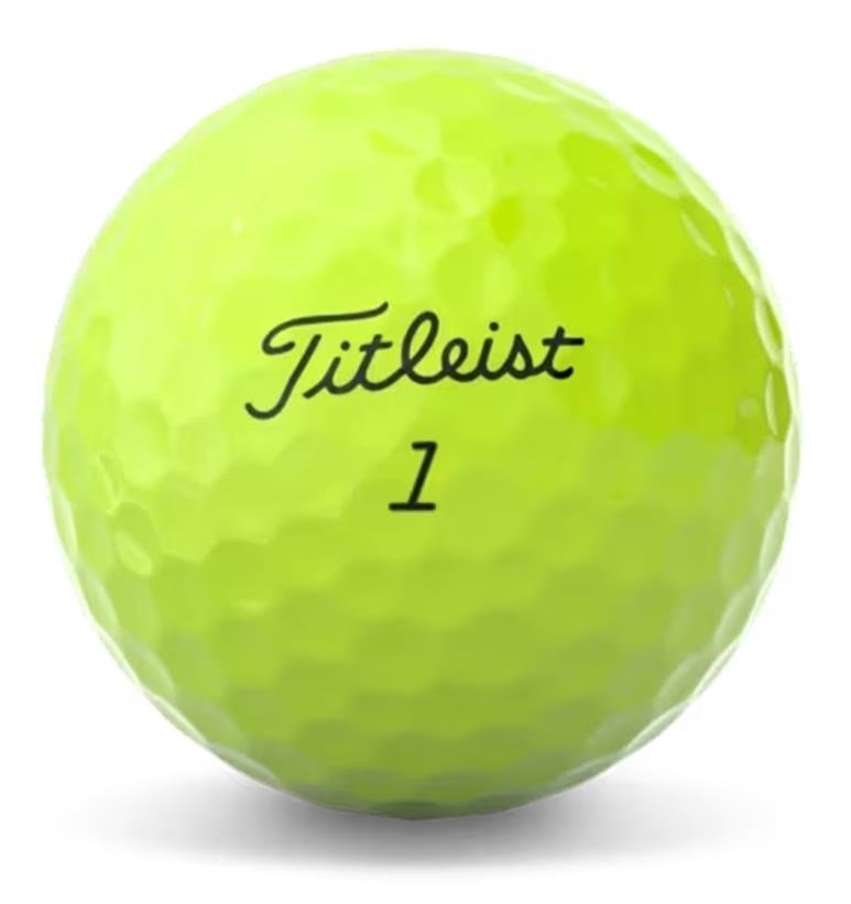 Titleist Tour Soft golfové loptičky 2024, žlté