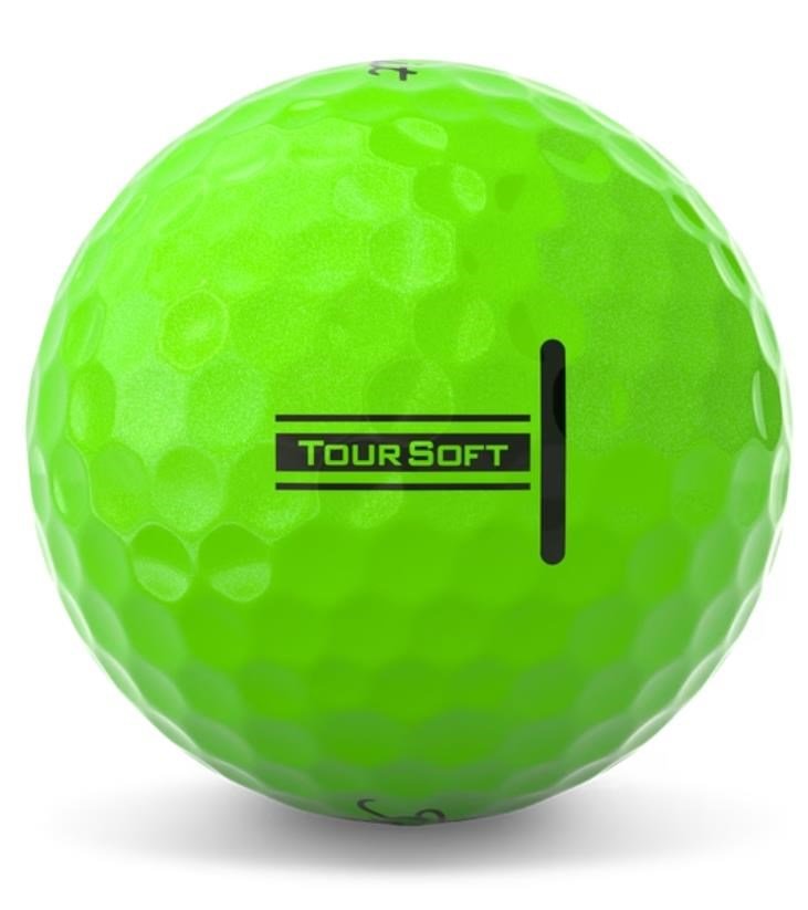 Titleist Tour Soft golfové loptičky 2024, zelené