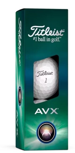 Titleist AVX 2024 golfové loptičky (12 ks)