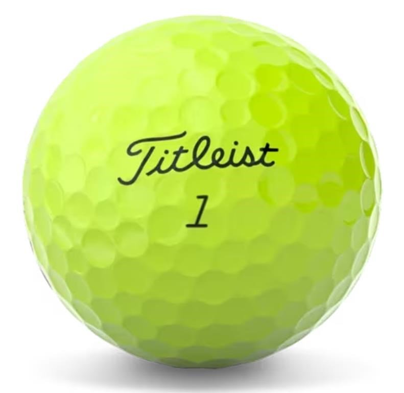 Titleist AVX 2024 golfové loptičky, žlté