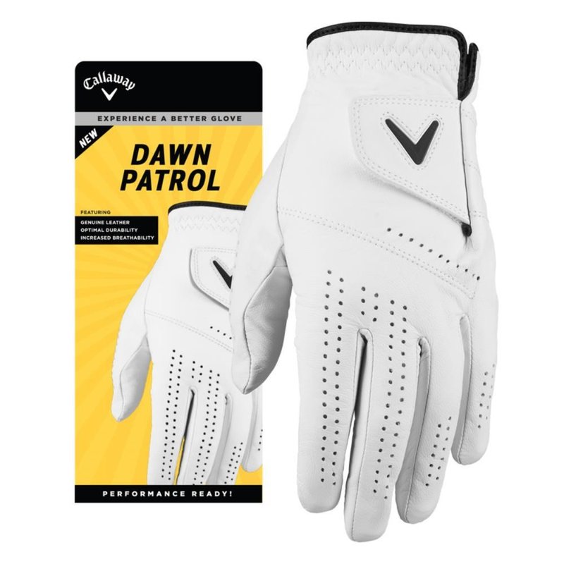 Callaway Dawn Patrol pánska golfová rukavica, biela