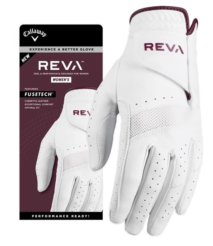 Callaway Reva dámska golfová rukavica, biela