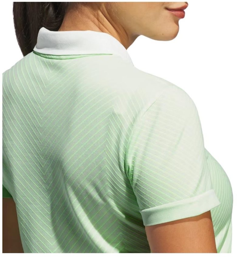 Adidas Ultimate 365 Tour PrimeKnit dámske polo, crystal jade
