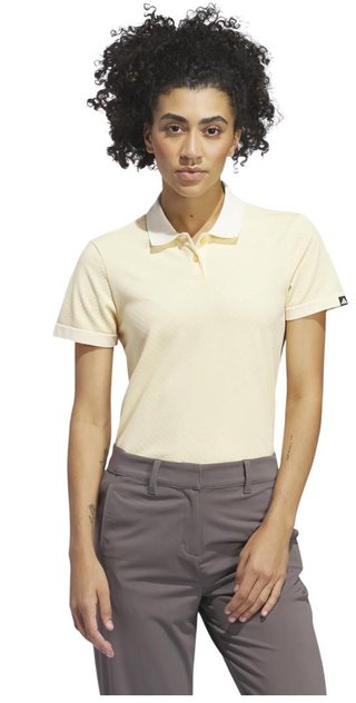 Adidas Ultimate 365 Tour PrimeKnit dámske polo, ivory