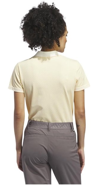 Adidas Ultimate 365 Tour PrimeKnit dámske polo, ivory