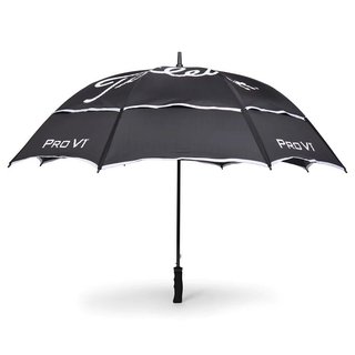 Titleist Tour Double Canopy dáždnik 68", čierno/biela