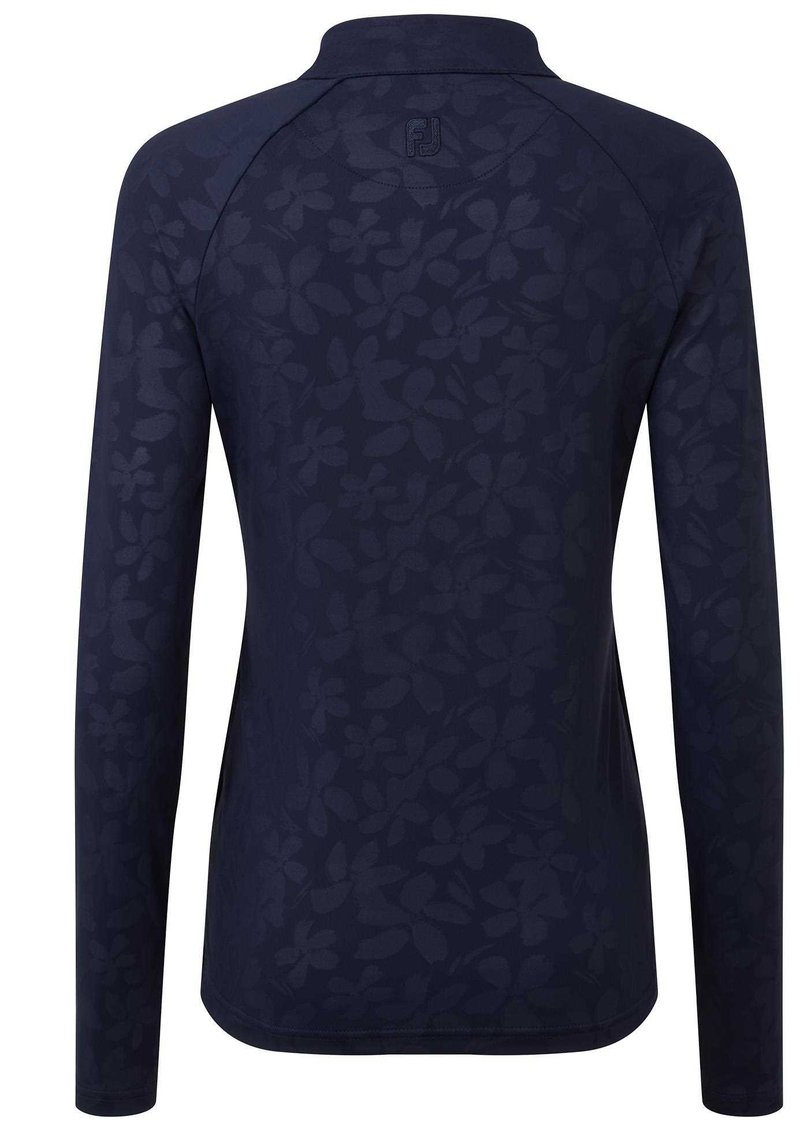 FootJoy Floral Embossed dámska mikina, navy