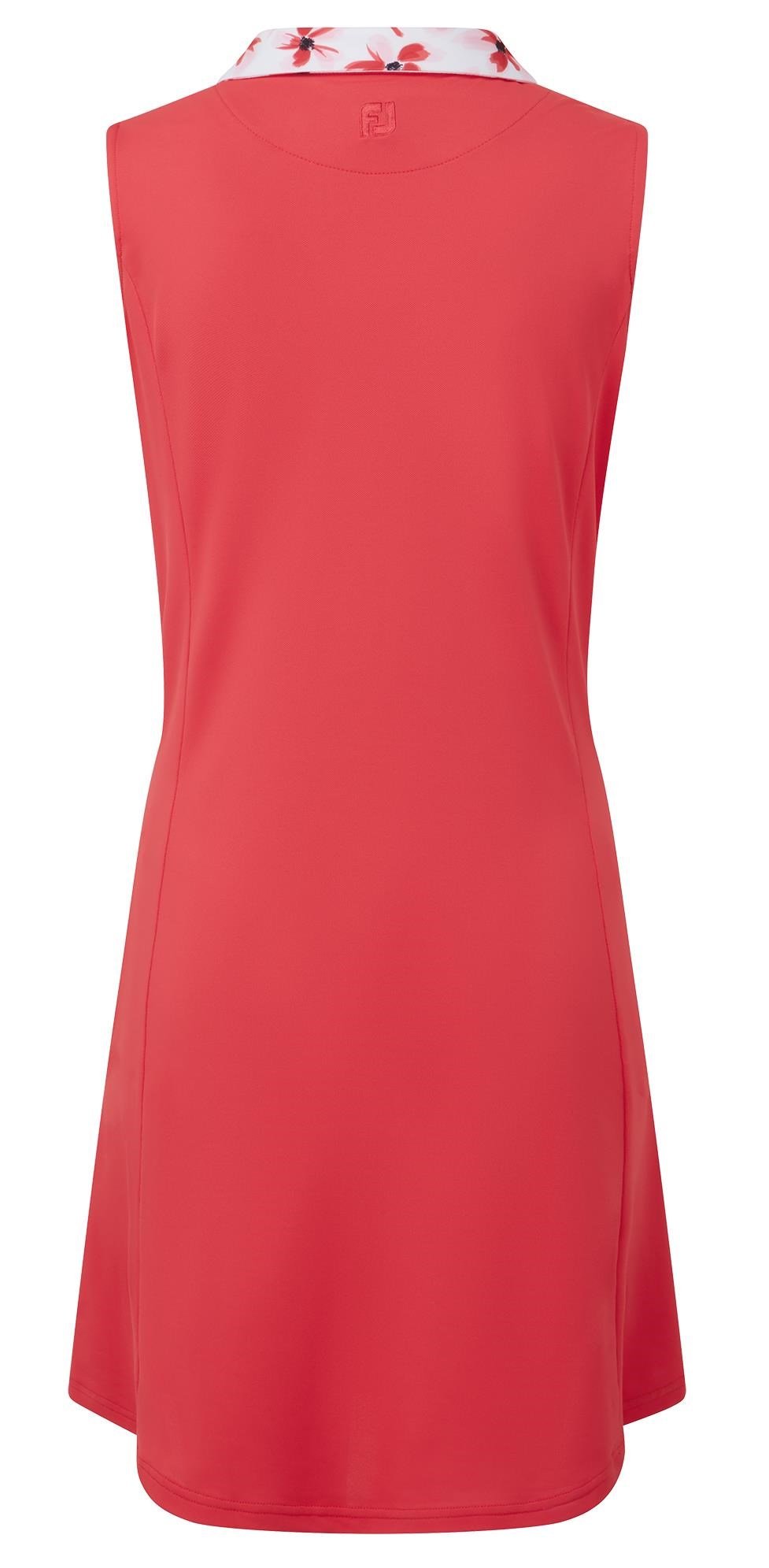 FootJoy Floral Trim dámske golfové šaty 2024, červené