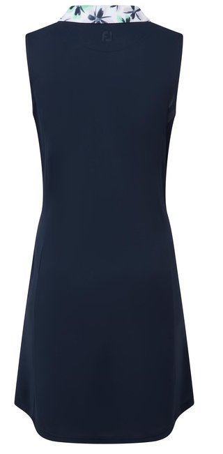 FootJoy Floral Trim dámske golfové šaty 2024, navy